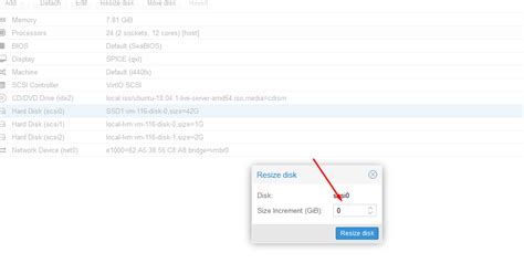 resize lvm partition proxmox